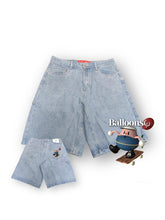 Load image into Gallery viewer, Y2K &quot;Bend the Road&quot; Denim Shorts
