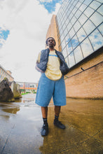 Load image into Gallery viewer, &quot;Bend the Road&quot; Denim Shorts
